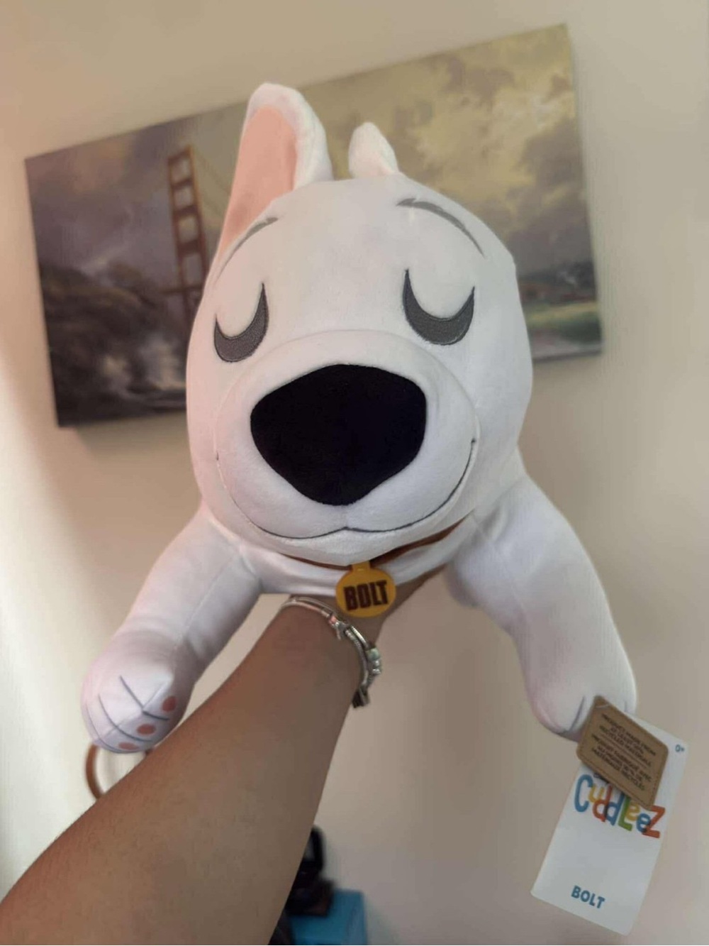Disney Bolt Plush Dog Toy - Cuddlez